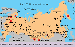Harta oraselor Rusiei